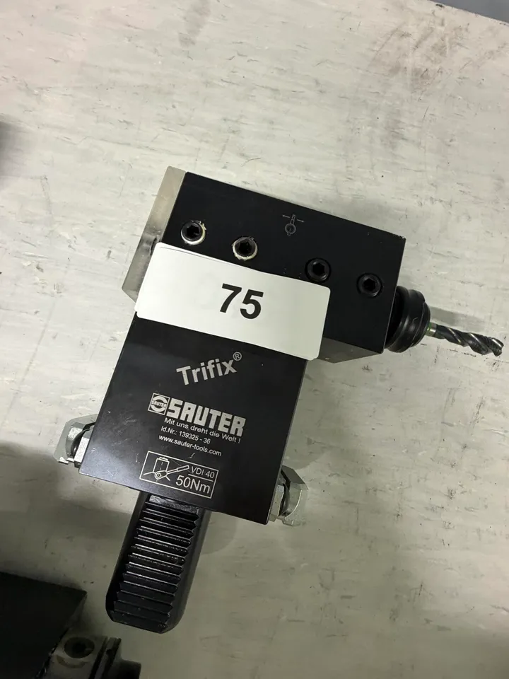 Sauter Trifix Fräsaufnahme